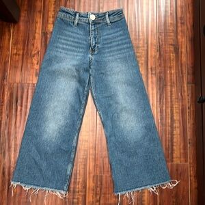 Girls Zara wide leg jeans